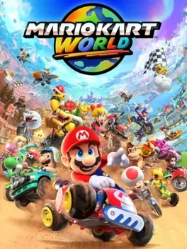 Mario Kart World Poster Art